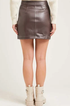 Pimkie Saias-Saia Curta Abotoada De Polipele