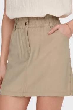 Only Saias-Saia Curta Algodao
