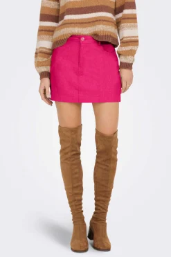 Only Saias-Saia Curta Algodao