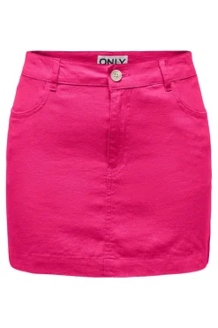 Only Saias-Saia Curta Algodao