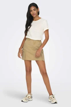 Only Saias-Saia Curta Cargo