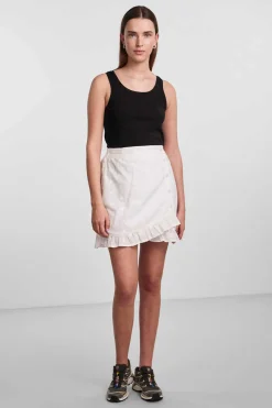 Pieces Saias-Saia Curta Cruzada