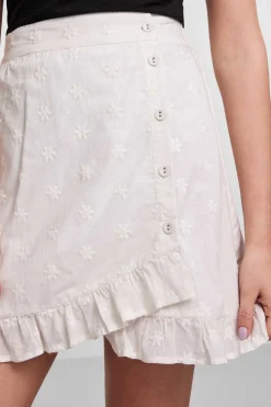 Pieces Saias-Saia Curta Cruzada