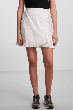 Pieces Saias-Saia Curta Cruzada