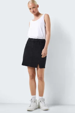 Noisy May Saias-Saia Curta Jeans