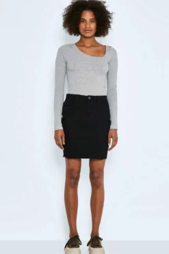 Noisy May Saias-Saia Denim Mini