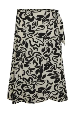 Pieces Saias-Saia Midi Com Estampado Floral.