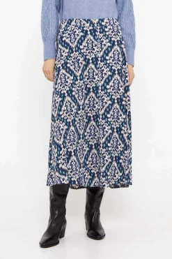 Cortefiel Saias-Saia Midi Estampada