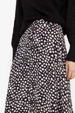 Cortefiel Saias-Saia Midi Estampada