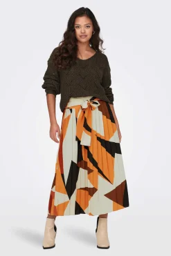 JDY Saias-Saia Midi Plissada