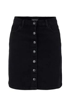 Pieces Saias-Saia Mini Denim