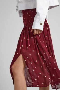 Pepe Jeans Saias-Saia Tecido Semitransparente