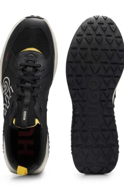 HUGO Sapatilhas Com Logo Preto