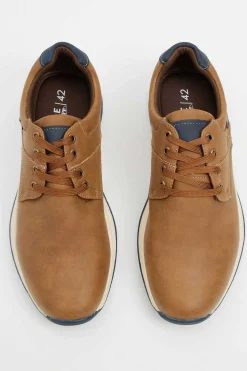 Inside Sapato Classico Cordoes Castanho Outlet