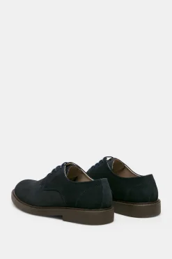 Springfield Sapato De Pele Em Croute Azulado Sale