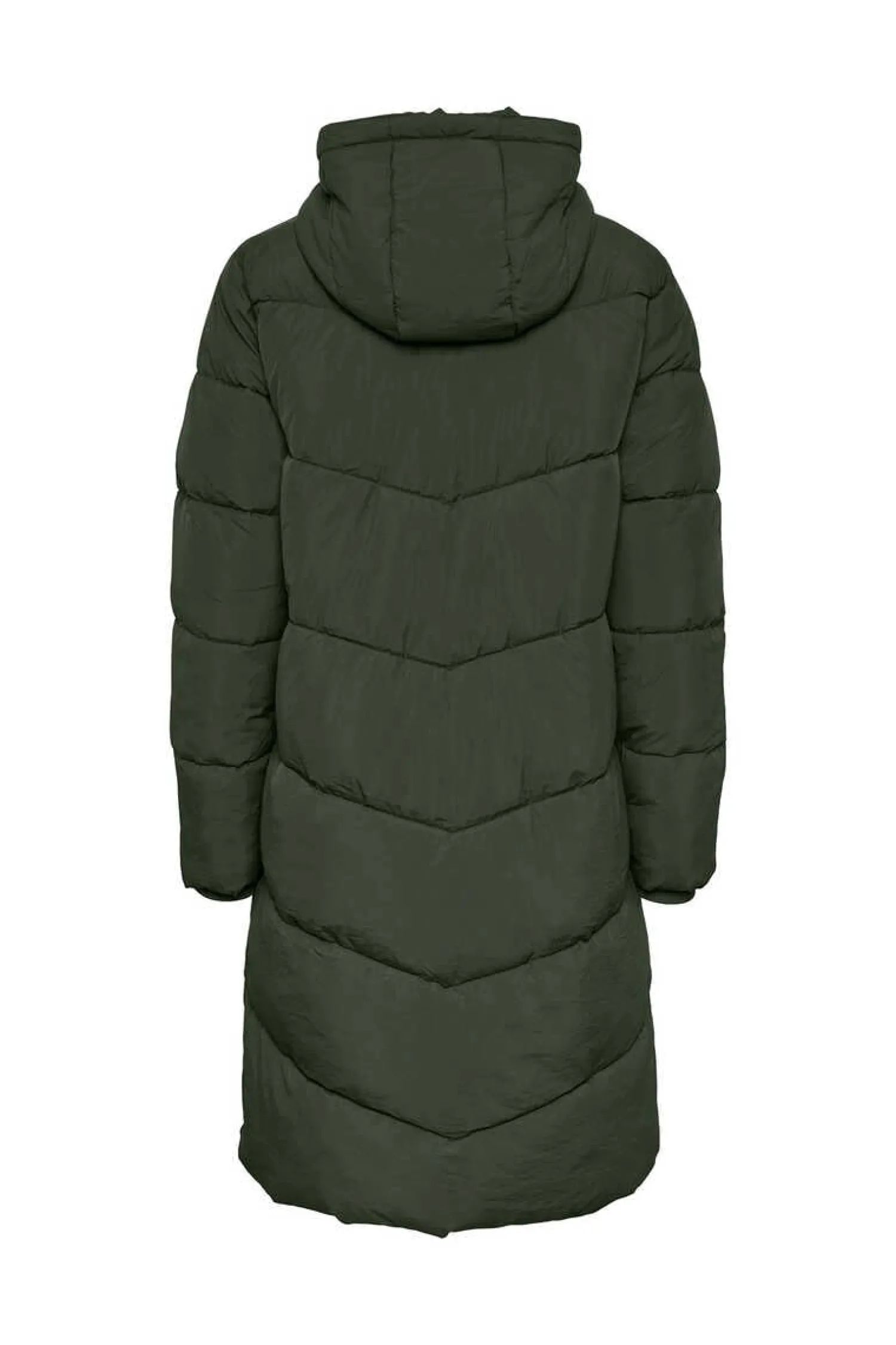 Pieces Sobretudos E Parkas-Sobretudo Comprido Acolchoado