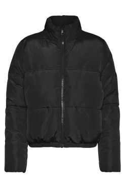 Noisy May Sobretudos E Parkas-Sobretudo Curto Acolchoado