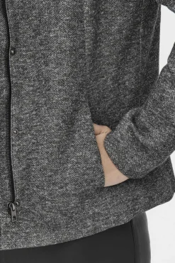 Only Blusoes E Casacos-Sobretudo Curto Com Capuz