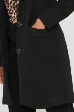 JDY Sobretudos E Parkas-Sobretudo De Bombazina Com Botoes