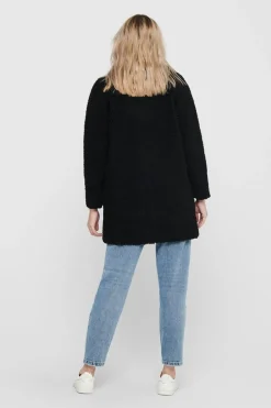 Only Sobretudos E Parkas-Sobretudo De Borrego Botoes