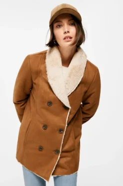 Springfield Sobretudos E Parkas-Sobretudo Dupla Face Dupla Abotoadura