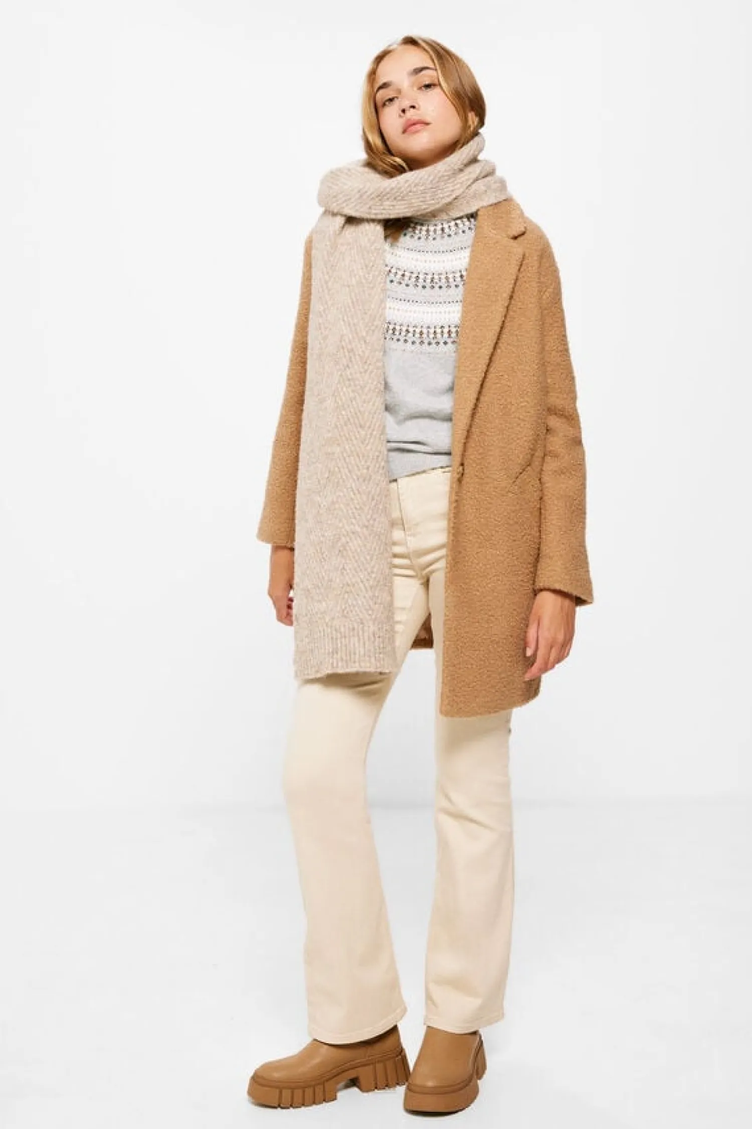 Springfield Sobretudos E Parkas-Sobretudo Pano De Terry