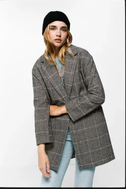 Springfield Sobretudos E Parkas-Sobretudo Quadrados La