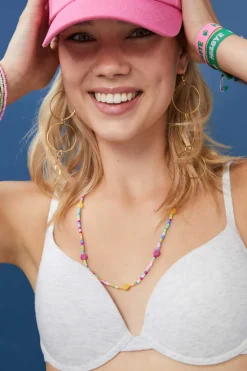 HI&BYE Roupa Interior-Soutien Algodao Aro E Enchimento