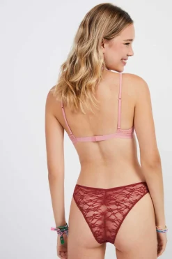 HI&BYE Roupa Interior-Soutien Enchimento Renda