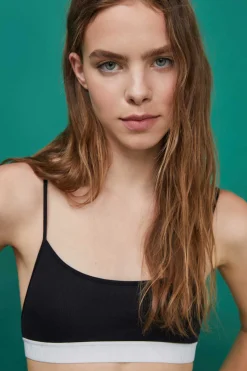 HI&BYE Roupa Interior-Soutien Top Algodao