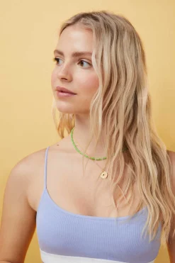 HI&BYE Roupa Interior-Soutien Top Algodao Claro