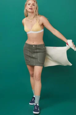 HI&BYE Roupa Interior-Soutien Top Triangular Algodao