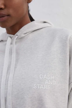 Dash and Stars Outdoor-Sudadera 100% Algodao Gris