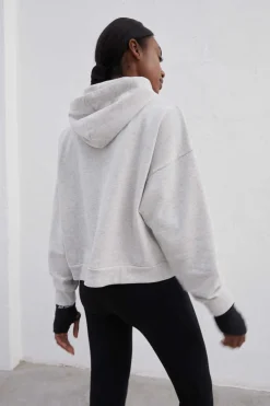 Dash and Stars Outdoor-Sudadera 100% Algodao Gris