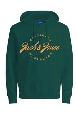 Jack & Jones Sudadera Con Capucha Verde Online
