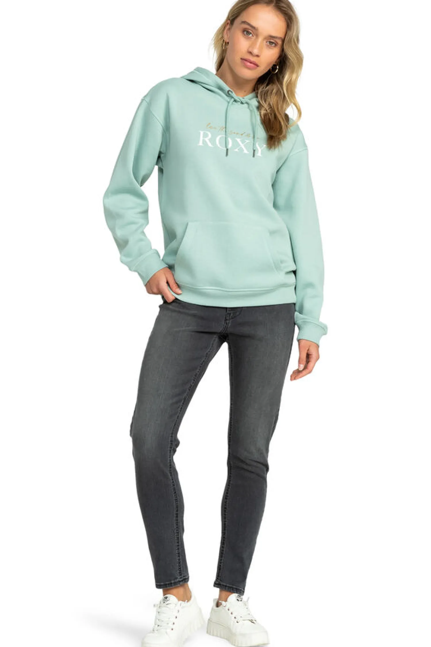 Roxy Sweatshirts-Surf Stoked Brushed - Sweatshirt Com Capuz Para Mulher
