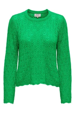 Only Sueteres E Cardigans-Sweater Malha Rendilhada