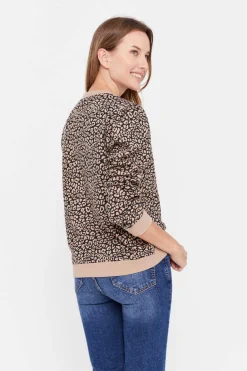 Cortefiel Sweatshirts-Sweatshirt Animal Print