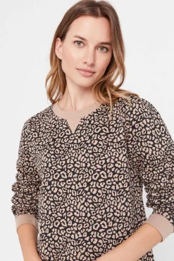 Cortefiel Sweatshirts-Sweatshirt Animal Print