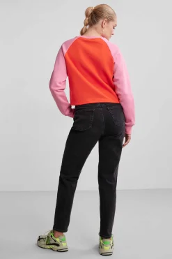 Pieces Sweatshirts-Sweatshirt Basica