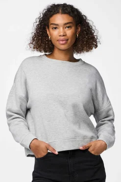 Pieces Sweatshirts-Sweatshirt Basica