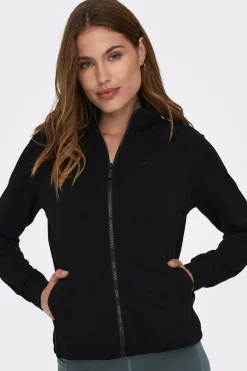 Only Play Sweatshirts-Sweatshirt Basica Com Fecho-Eclair