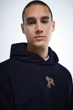 Springfield Sweatshirt Capuz 2002 Pedri Gonzalez Preto New