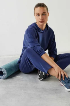 Dash and Stars Sweatshirts-Sweatshirt Capuz Escuro