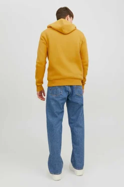 Jack & Jones Sweatshirt Capuz Estampado Logo Cru New