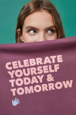 HI&BYE Sweatshirts-Sweatshirt Capuz Felpa Bordeaux Logo