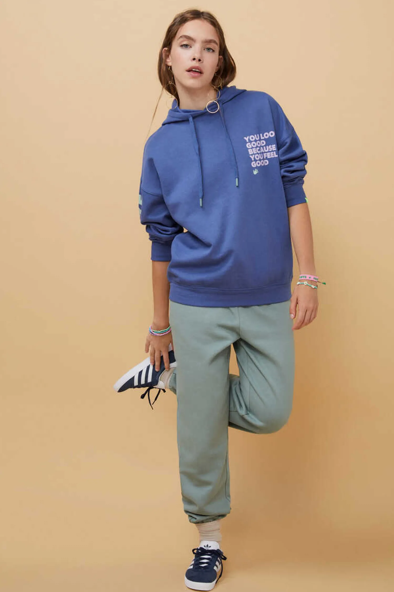 HI&BYE Sweatshirts-Sweatshirt Capuz Felpa Logo