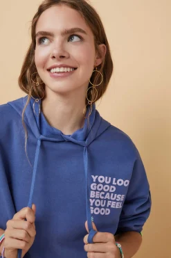 HI&BYE Sweatshirts-Sweatshirt Capuz Felpa Logo