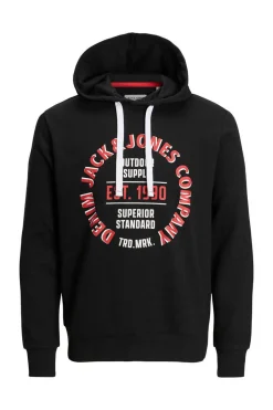 Jack & Jones Sweatshirt Com Capuz Preto Online