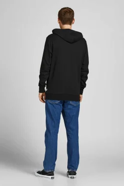 Jack & Jones Sweatshirt Com Capuz Preto Sale